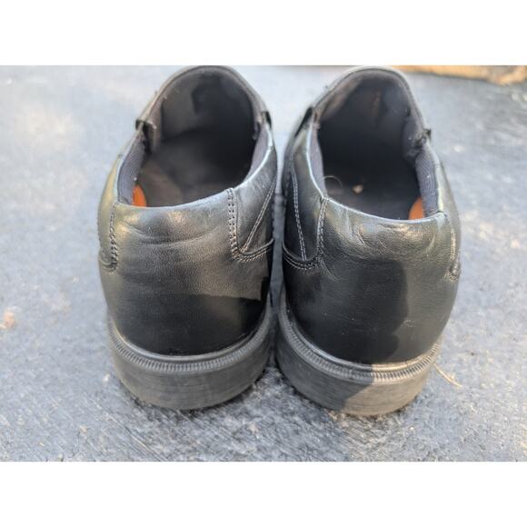 Dunham Men's Dillon Slip On Black Loafer Leather Dress Shoes Sz Size 9 DABO1 - Picture 6 of 9